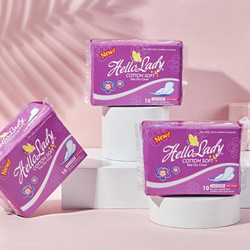 Hello Lady Maxi Super Sanitary Pads
